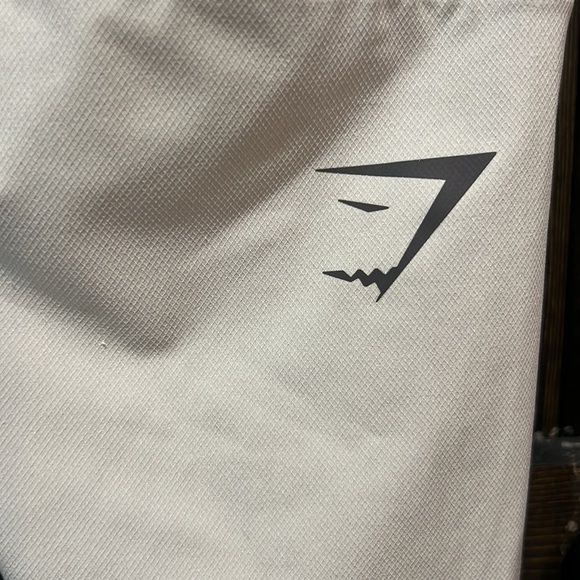 GymShark Hybrid Woven Pants S Grey Activewear Stretch Zipper Pockets Workout - Picture 6 of 16